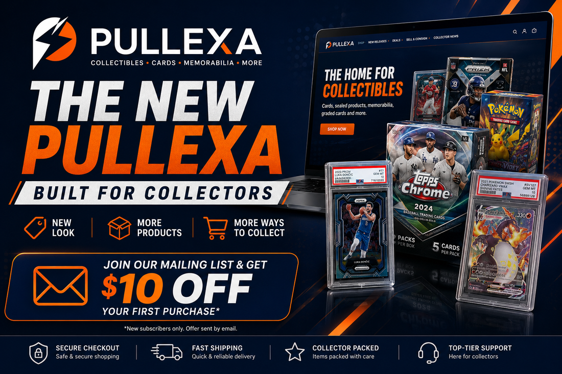 Pullexa collectibles storefront and Collector News