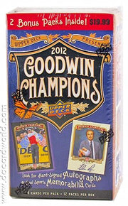 2012 Upper Deck Goodwin Champions 12-Pack Blaster Box (Reed Buy)