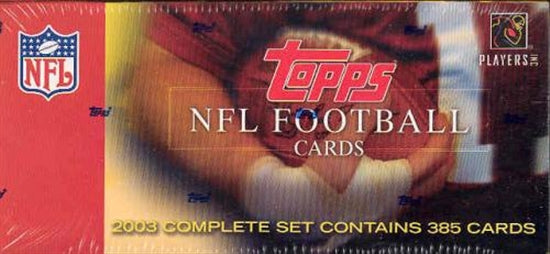 2003 Topps Football Factory Set (Box)