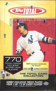 2005 Topps Total Baseball Hobby Box