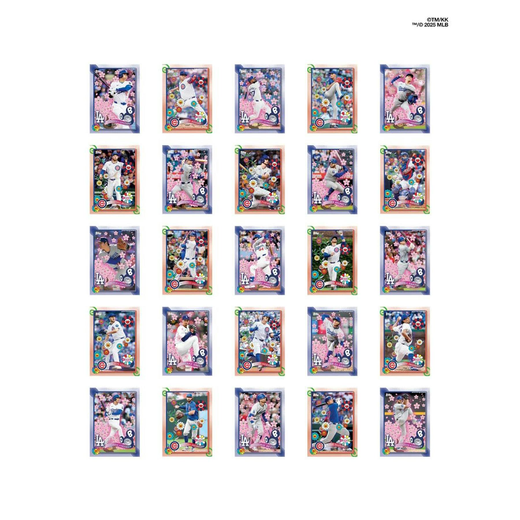 2025 Topps Baseball MLB World Tour Tokyo Series Takashi Murakami Box