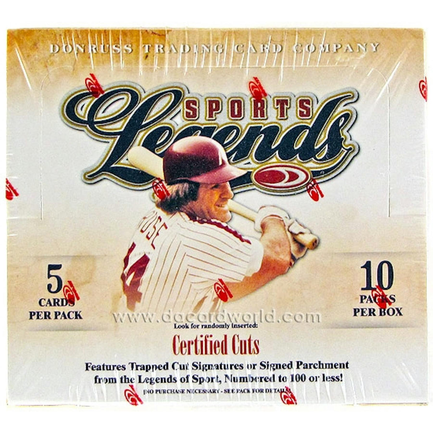 2008 Donruss Americana Sports Legends Hobby Box (Reed Buy)