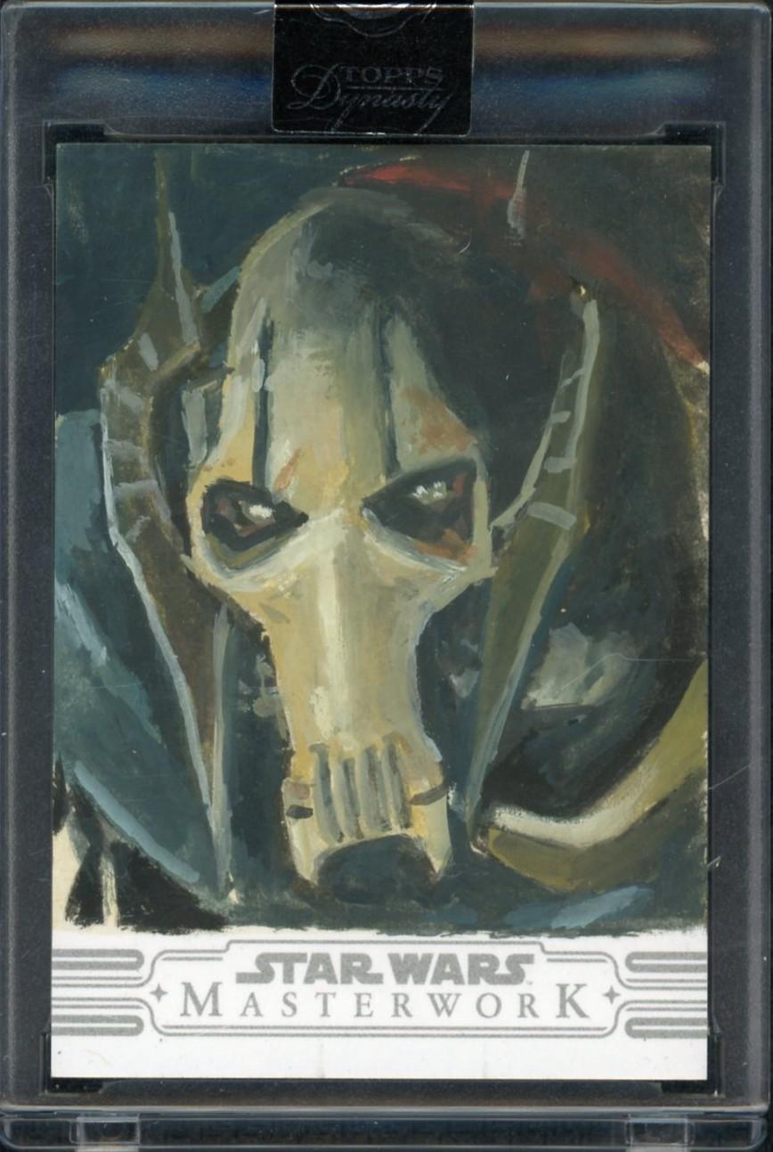 2025 Topps Star Wars Masterwork General Grevious Sketch 1/1