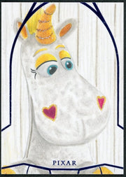 2025 Topps Disney Pixar Buttercup Sketch 1/1