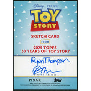 2026 Topps Pixar Wheezy Sketch 1/1