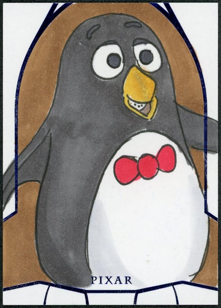 2026 Topps Pixar Wheezy Sketch 1/1