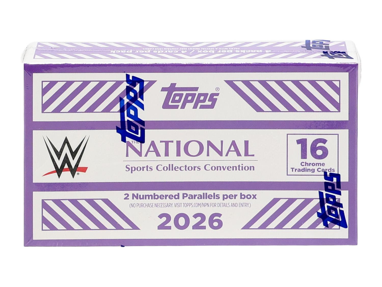 2026 Topps WWE National Convention Exclusive Box