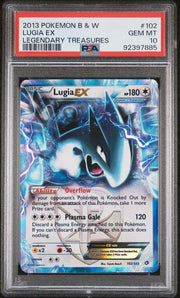 2013 Pokemon Legendary Treasures Lugia EX #102 PSA 10