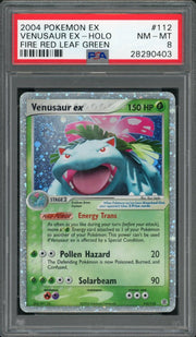 2004 Pokemon Fire Red Leaf Green Venusaur EX Holo #112 PSA 8