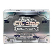 2025/26 Topps Chrome Black Basketball Hobby 8-Box Case