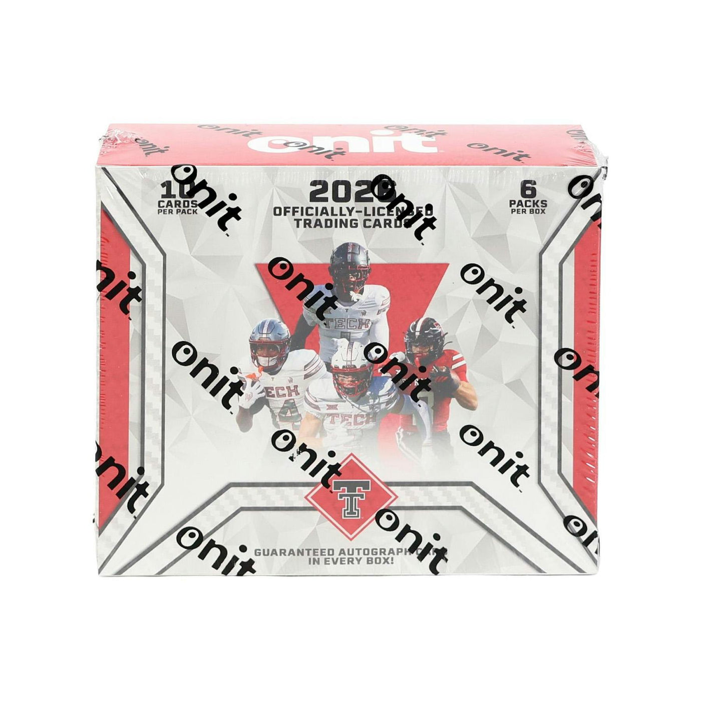 2026 Onit Signature Series Texas Tech Football Platinum 20-Box Case