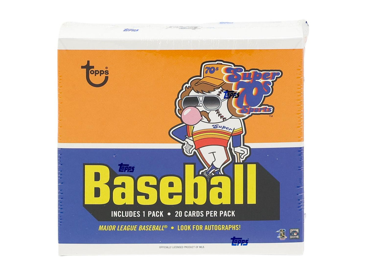 2020 Topps X Super 70s Sports Baseball Box