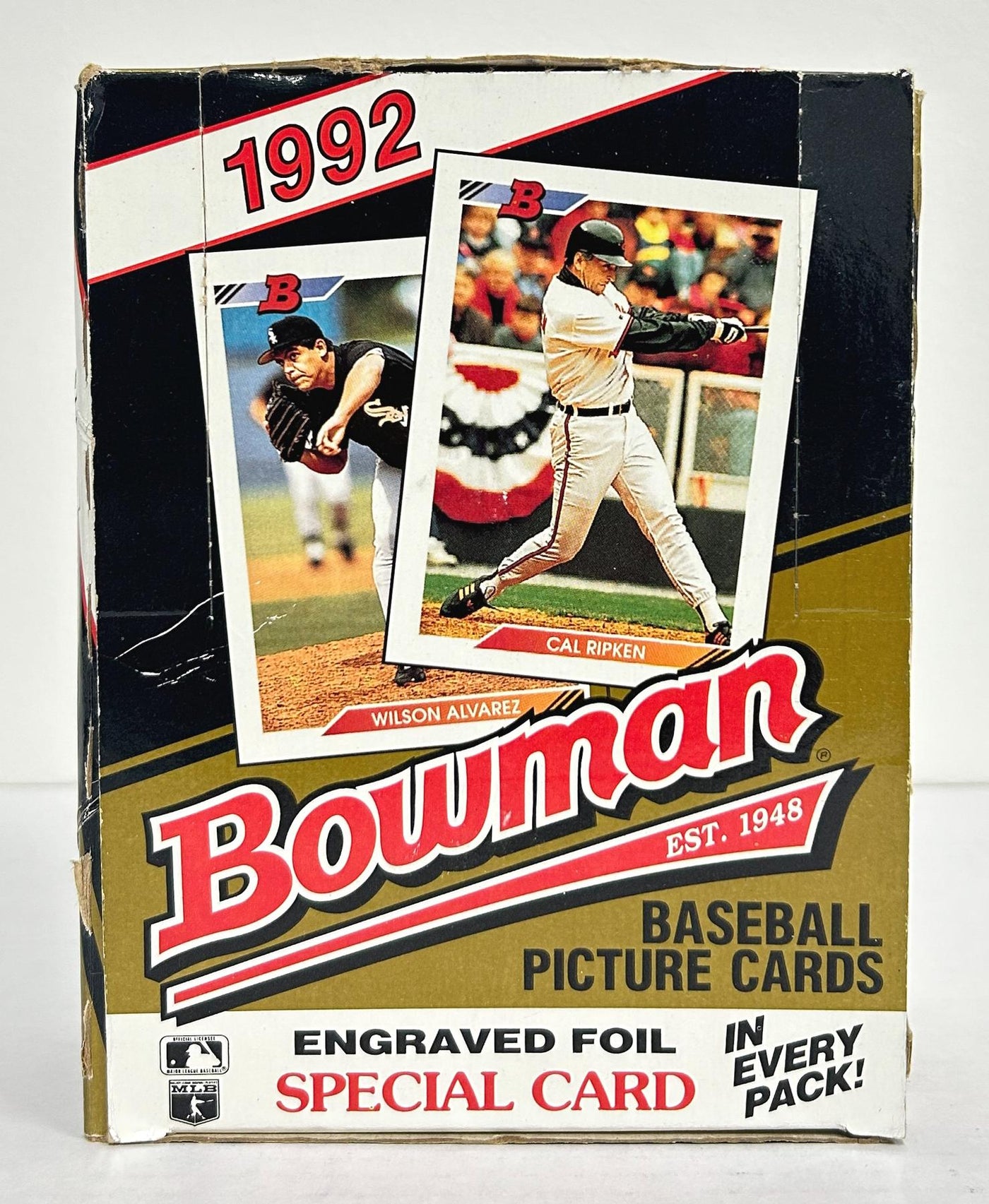 1992 Bowman Baseball Hobby Box (non-wrapped) (Reed Buy)