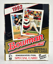 1992 Bowman Baseball Hobby Box (non-wrapped) (Reed Buy)