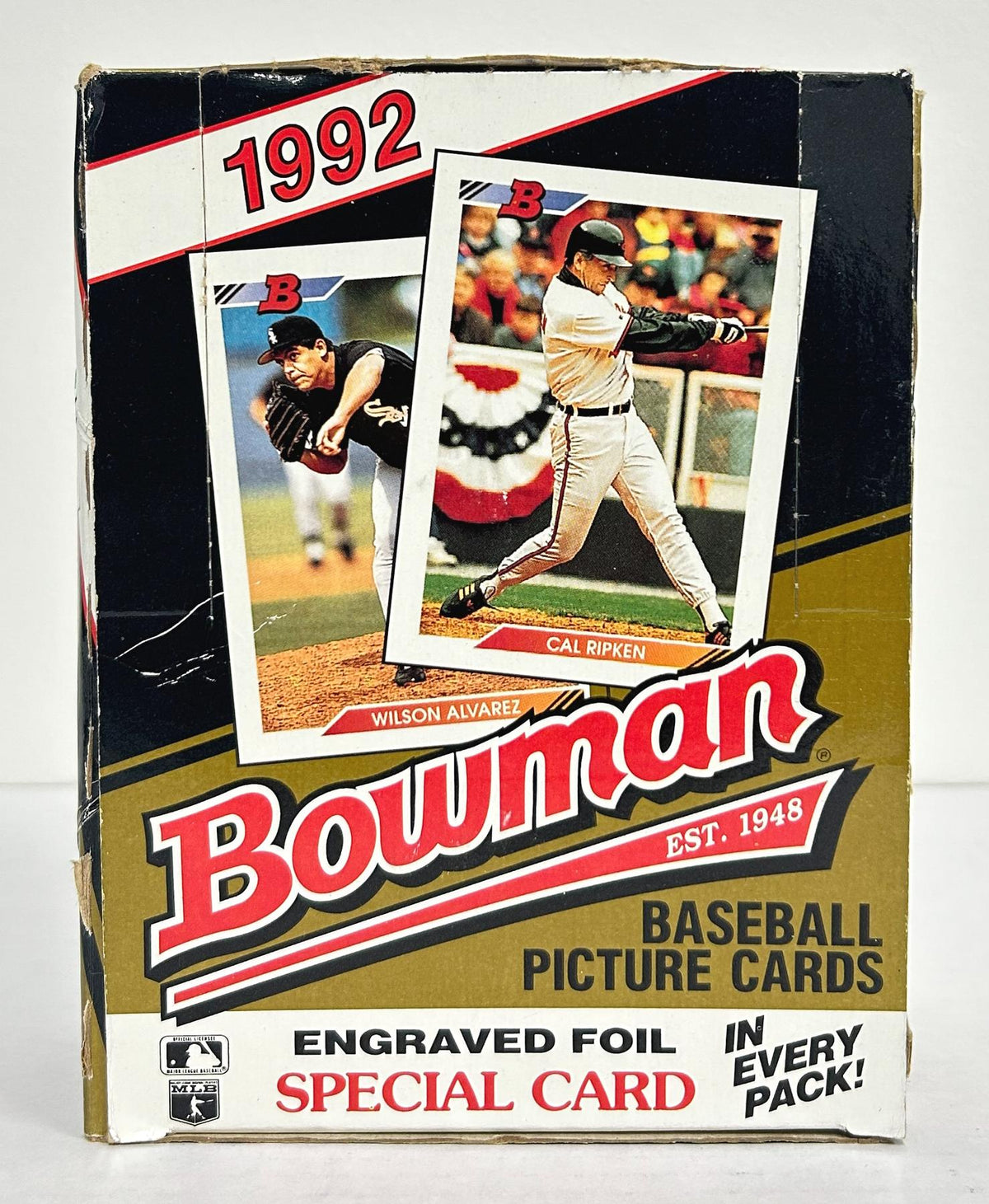 1992 Bowman Baseball Hobby Box (non-wrapped) (Reed Buy)
