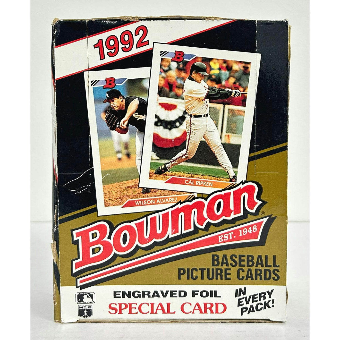1992 Bowman Baseball Hobby Box (non-wrapped) (Reed Buy)