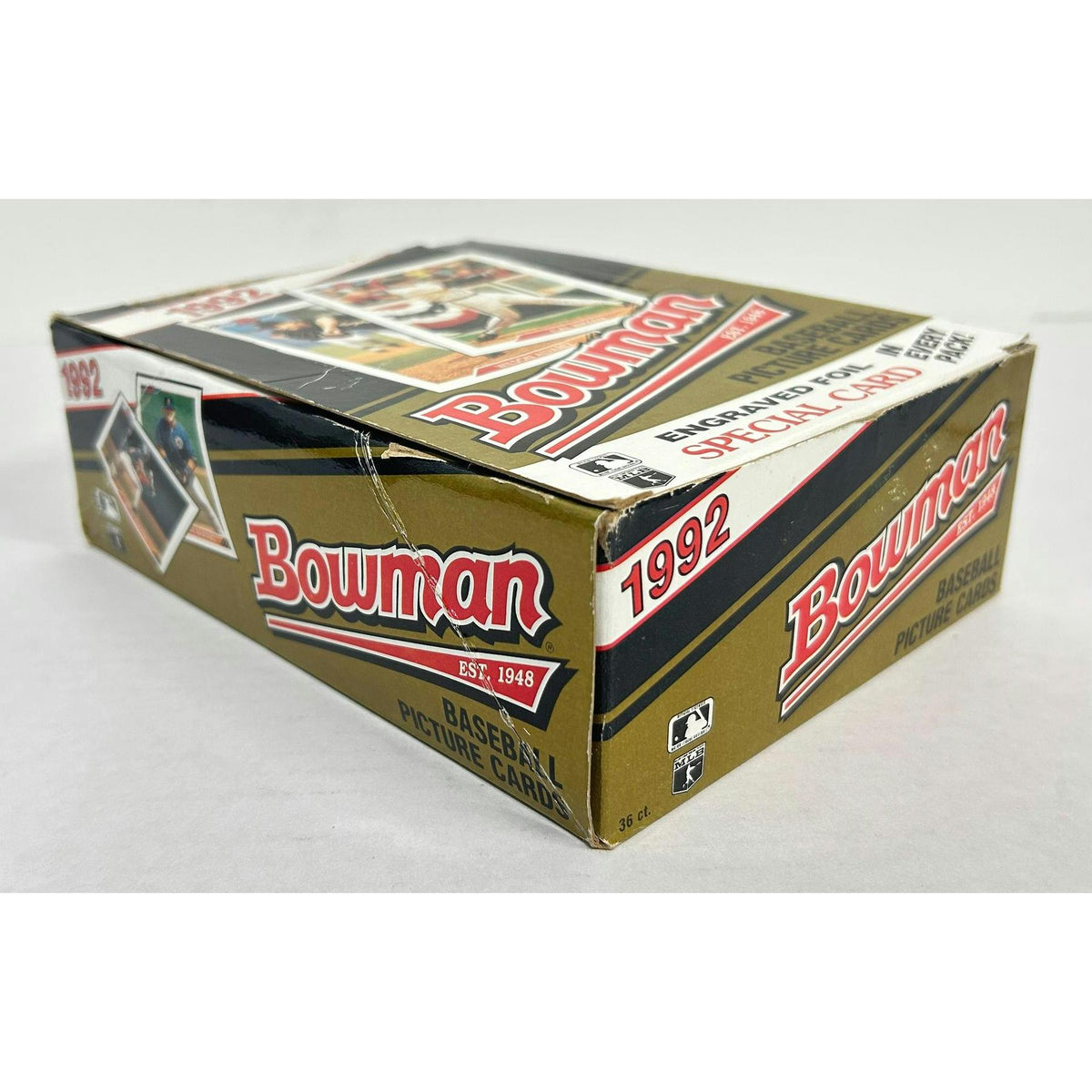 1992 Bowman Baseball Hobby Box (non-wrapped) (Reed Buy)