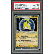 2003 Pokemon EX Sandstorm Raichu ex Holo #98 PSA 8