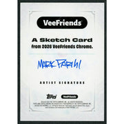 2026 Topps Chrome VeeFriends Gratitude Gorilla (Mark Parisi) Sketch 1/1