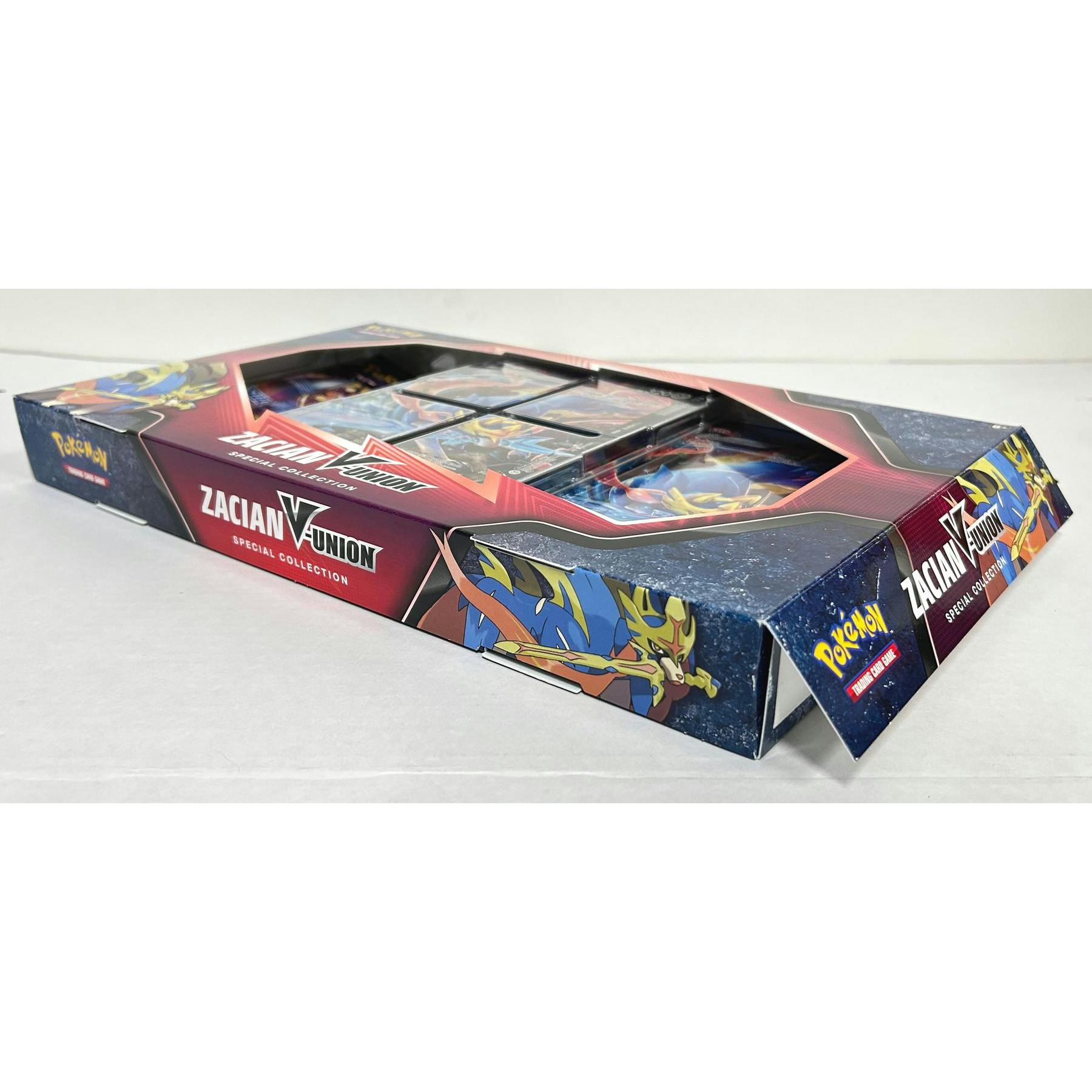 Pokemon Zacian V-Union Box (Popped Tab) (Reed Buy)