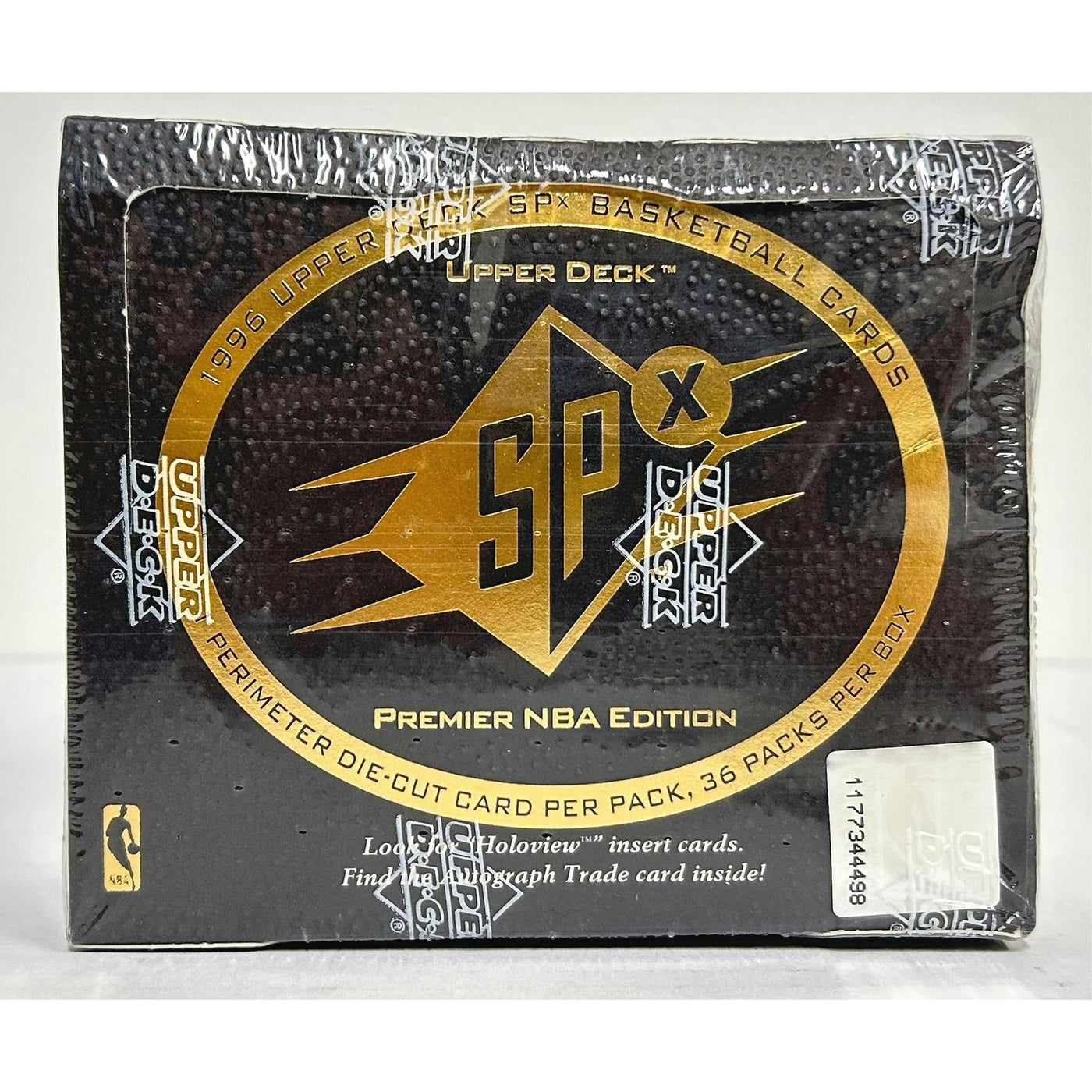 1996 Upper Deck SPx Basketball Hobby Box (Damaged) (Reed Buy)