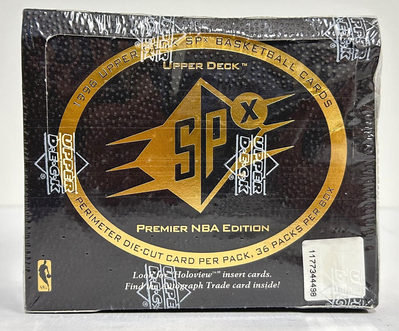 1996 Upper Deck SPx Basketball Hobby Box (Damaged) (Reed Buy)