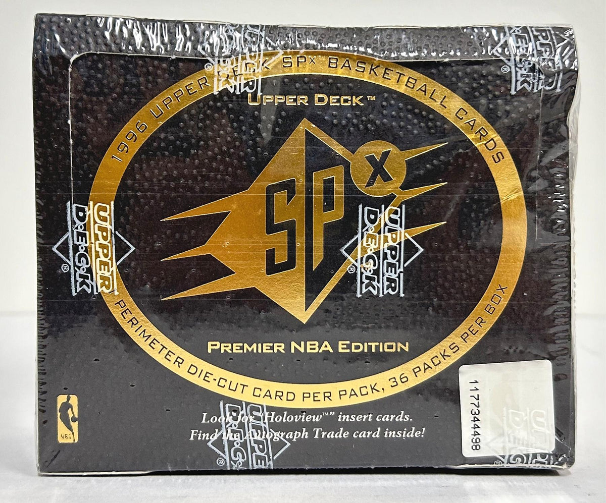 1996 Upper Deck SPx Basketball Hobby Box (Damaged) (Reed Buy)