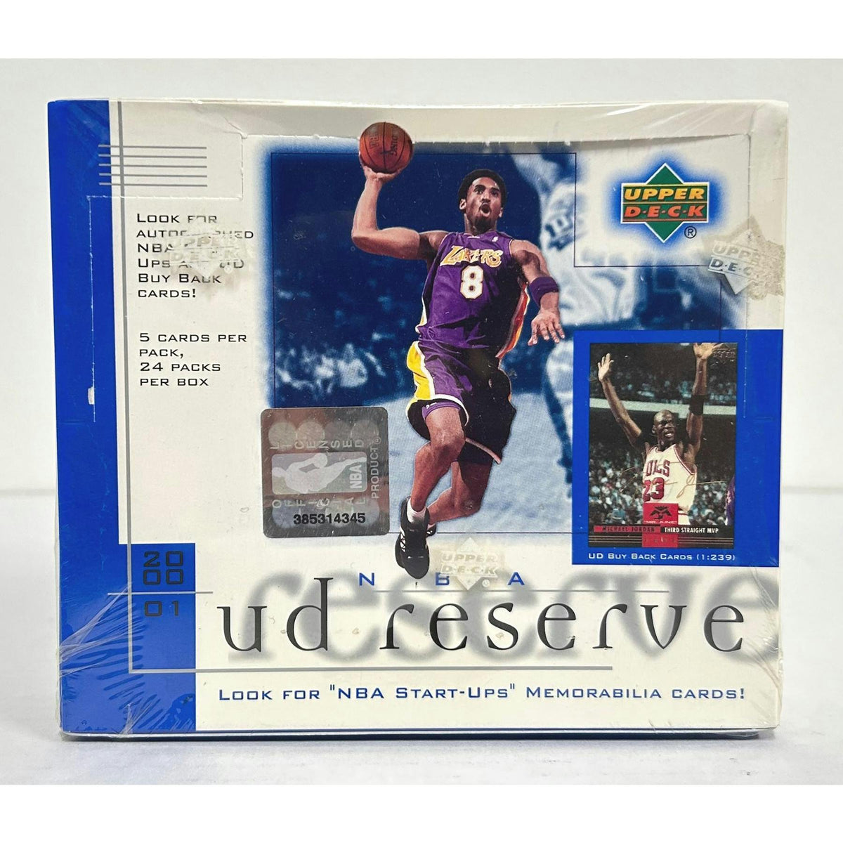 2000/01 Upper Deck Reserve Basketball Hobby Box (Reed Buy)