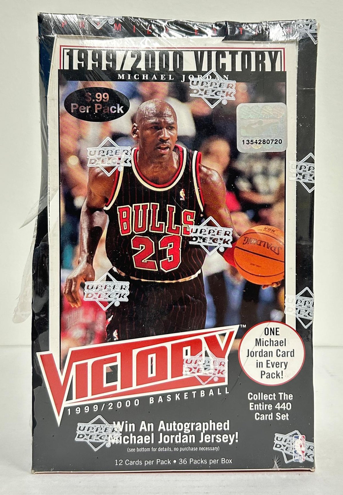 1999/00 Upper Deck Victory Basketball Prepriced Retail Box (Damaged) (Reed Buy)