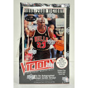 1999/00 Upper Deck Victory Basketball Prepriced Retail Box (Damaged) (Reed Buy)