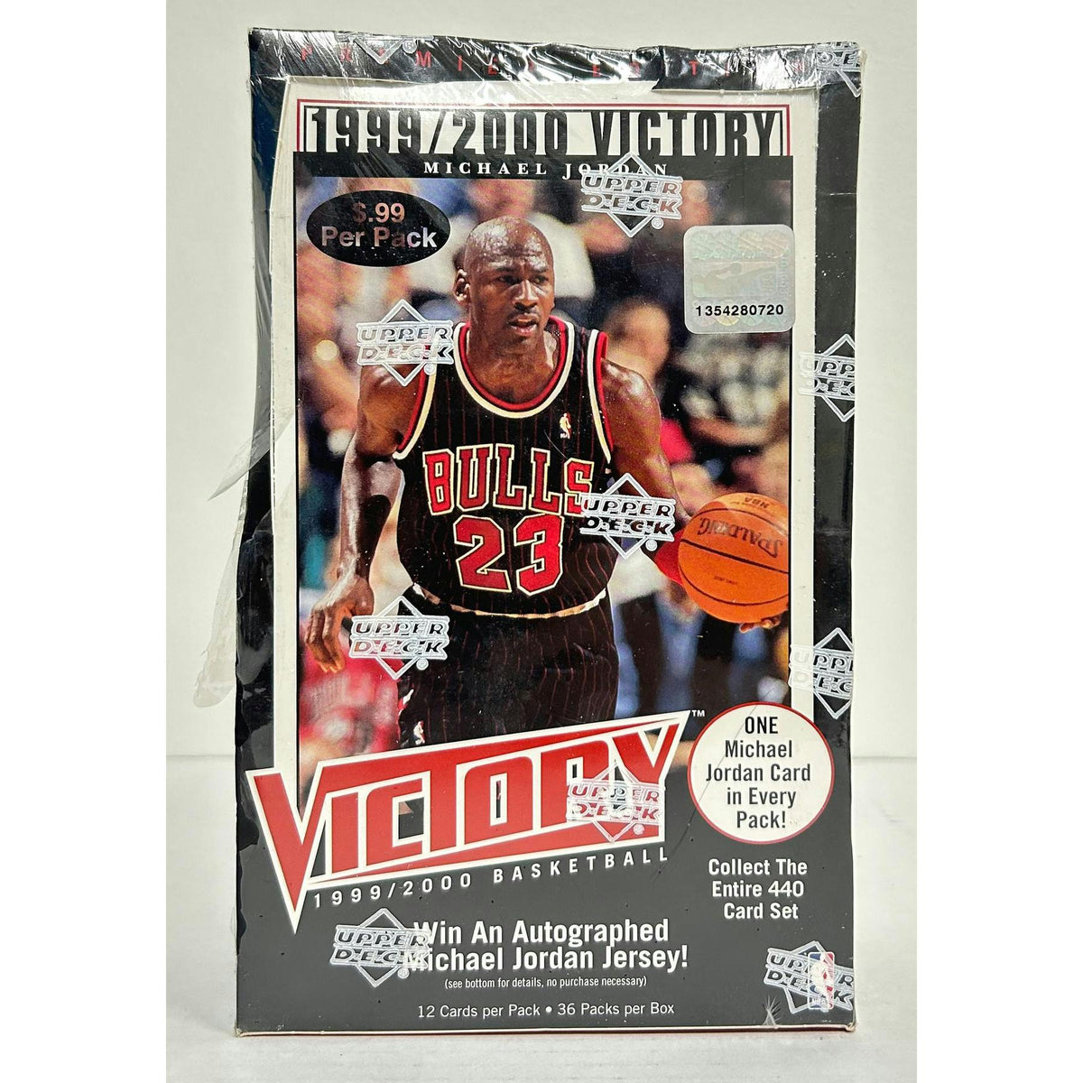 1999/00 Upper Deck Victory Basketball Prepriced Retail Box (Damaged) (Reed Buy)
