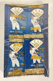 1997 Leaf Series 2 Baseball Prepriced Retail Box (24 packs) (Reed Buy)