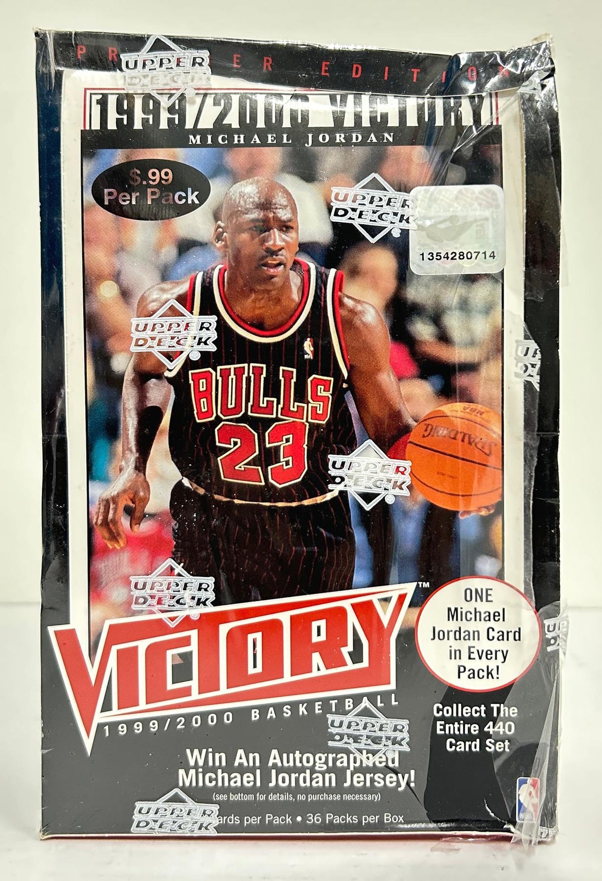 1999/00 Upper Deck Victory Basketball Prepriced Retail Box (Torn Cello) (Reed Buy)
