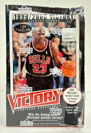 1999/00 Upper Deck Victory Basketball Prepriced Retail Box (Torn Cello) (Reed Buy)