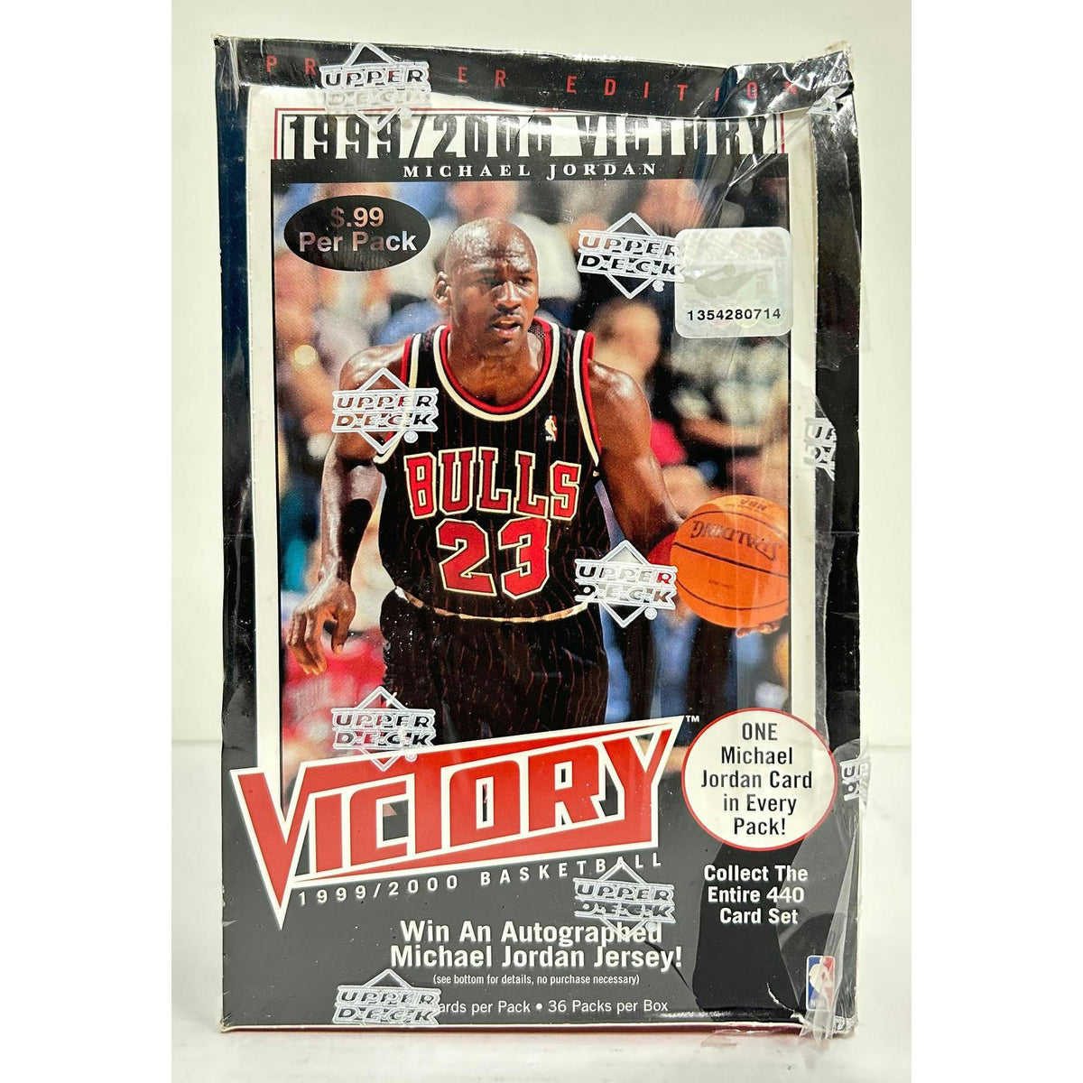1999/00 Upper Deck Victory Basketball Prepriced Retail Box (Torn Cello) (Reed Buy)