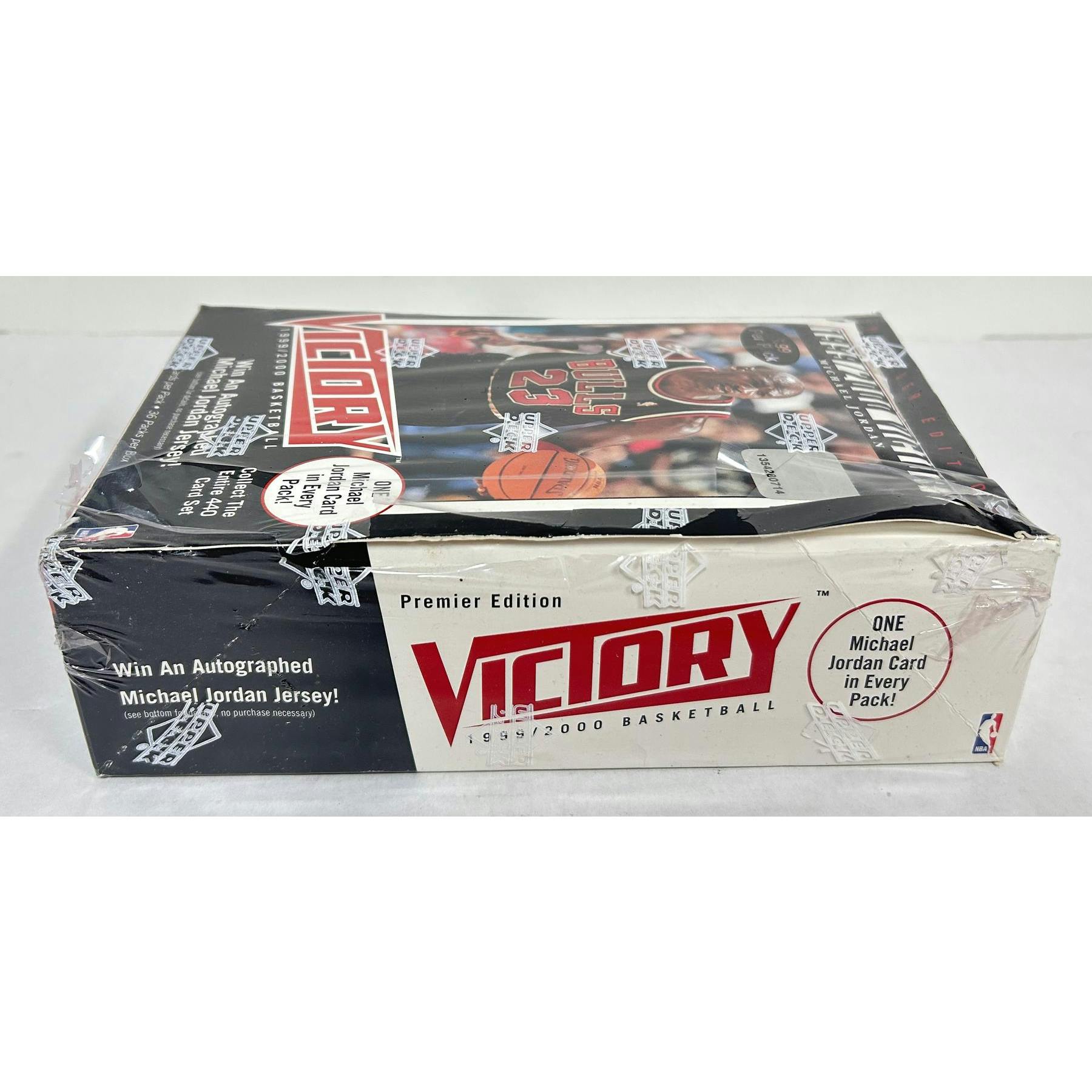1999/00 Upper Deck Victory Basketball Prepriced Retail Box (Torn Cello) (Reed Buy)