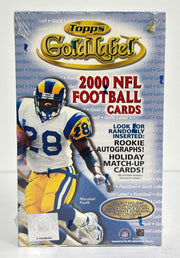 2000 Topps Gold Label Football 24-Pack Retail Box (Reed Buy)