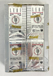 1996 Leaf Preferred Baseball Retail Box (Reed Buy)
