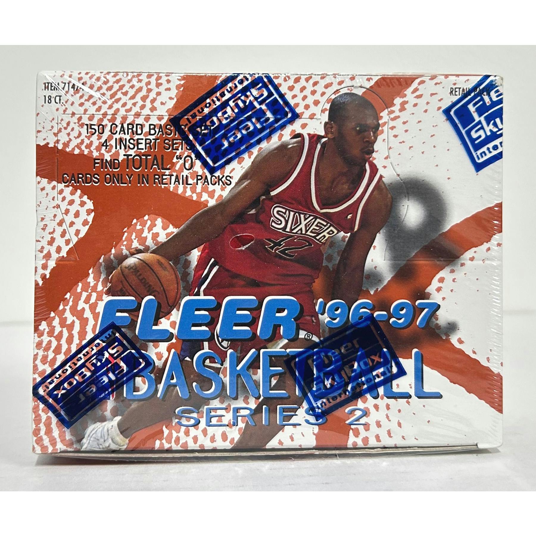 1996/97 Fleer Series 2 Basketball Retail Box (Reed Buy)