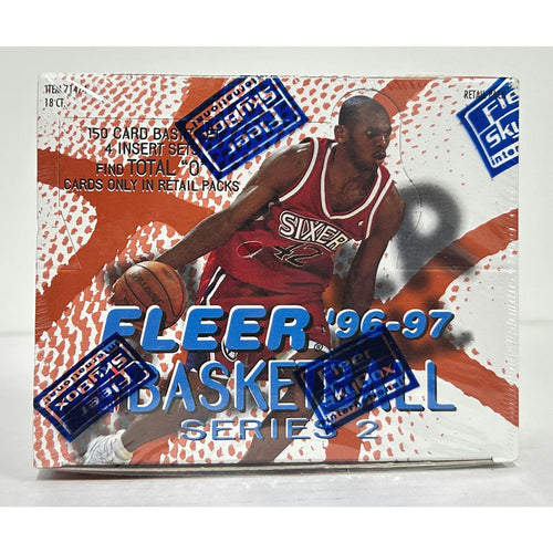 1996/97 Fleer Series 2 Basketball Retail Box (Reed Buy)