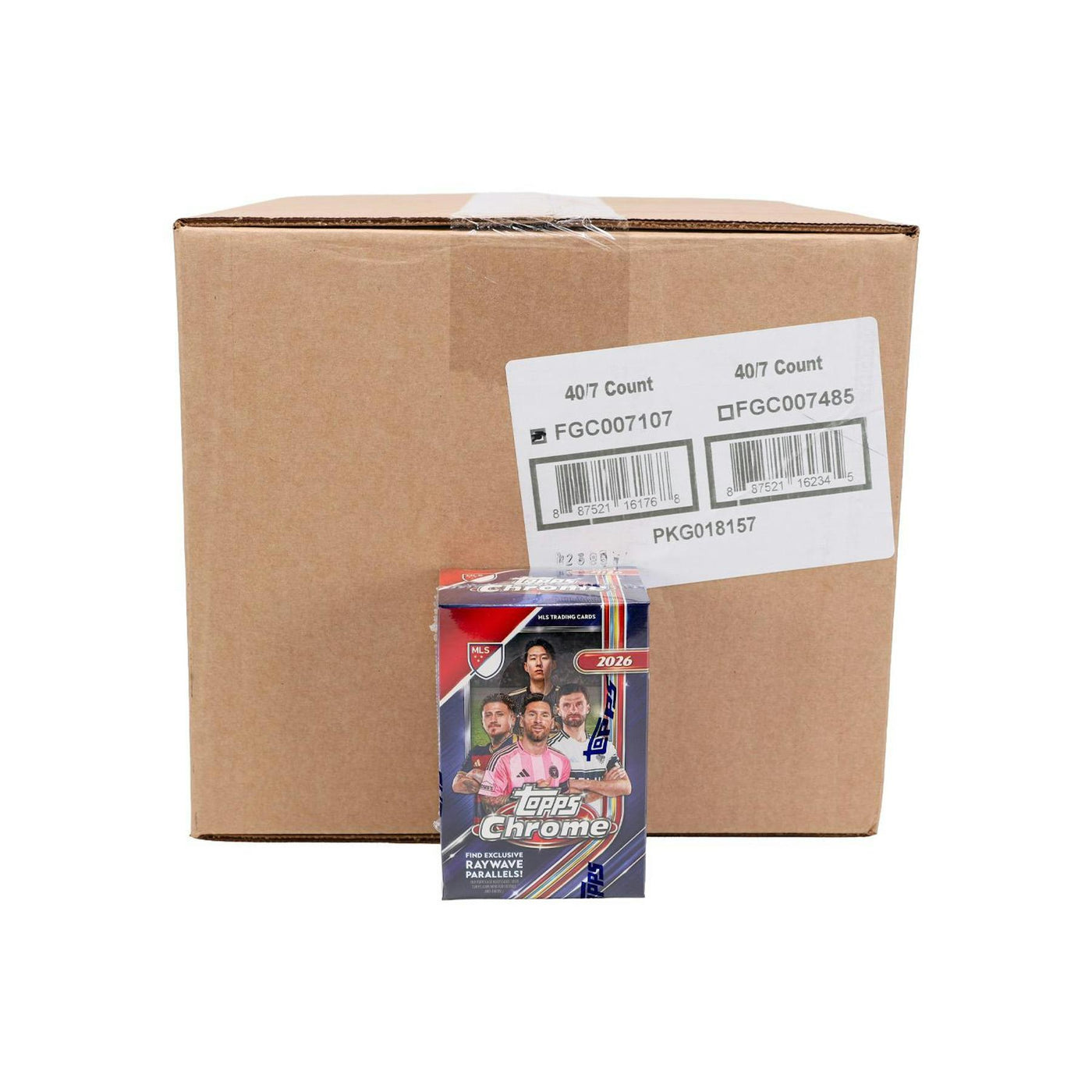2026 Topps MLS Major League Soccer Chrome Blaster 40-Box Case (Presell)