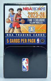 2023/24 Panini NBA Hoops Basketball 48-Pack Gravity Feed Box (Yellow Parallels) (Reed Buy)