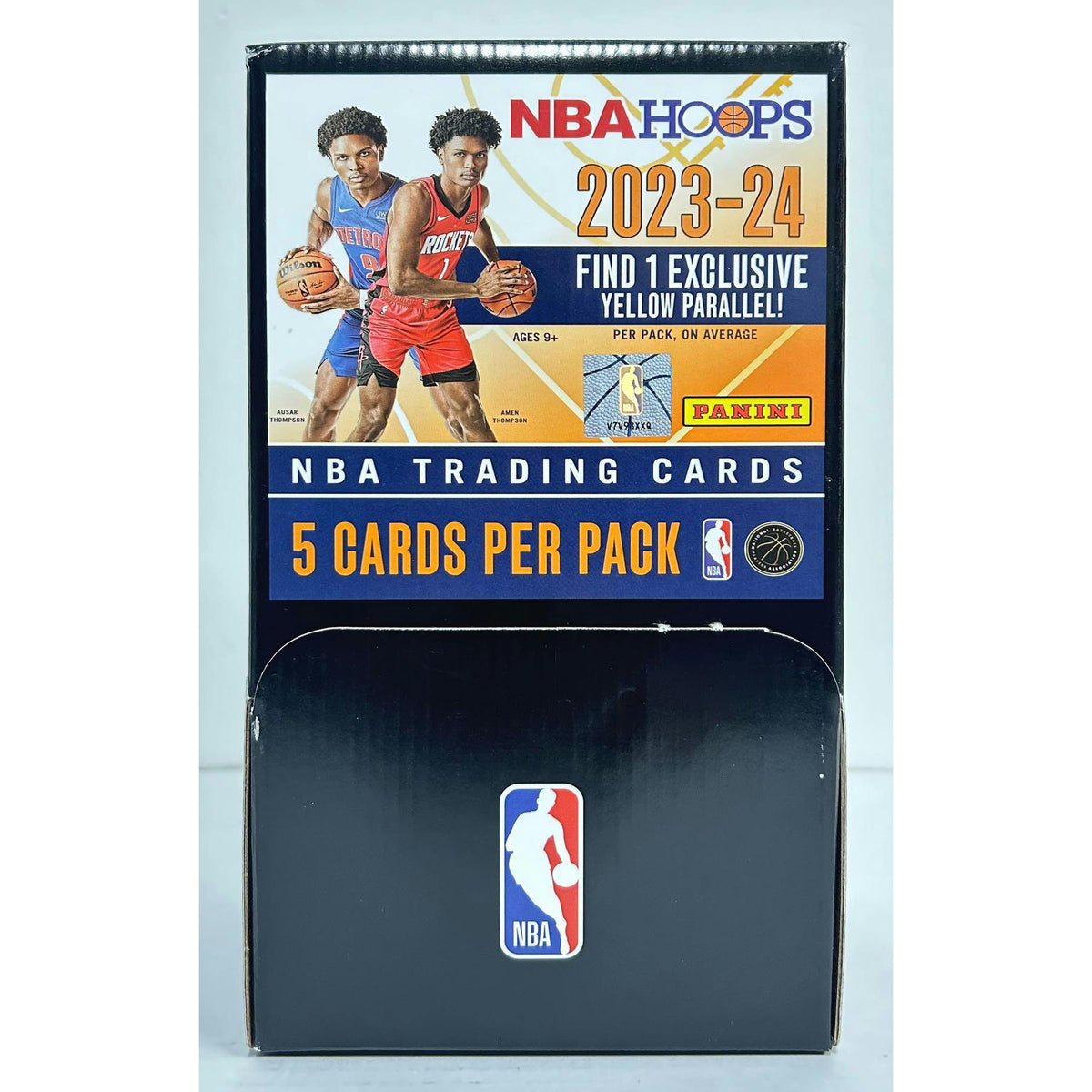 2023/24 Panini NBA Hoops Basketball 48-Pack Gravity Feed Box (Yellow Parallels) (Reed Buy)
