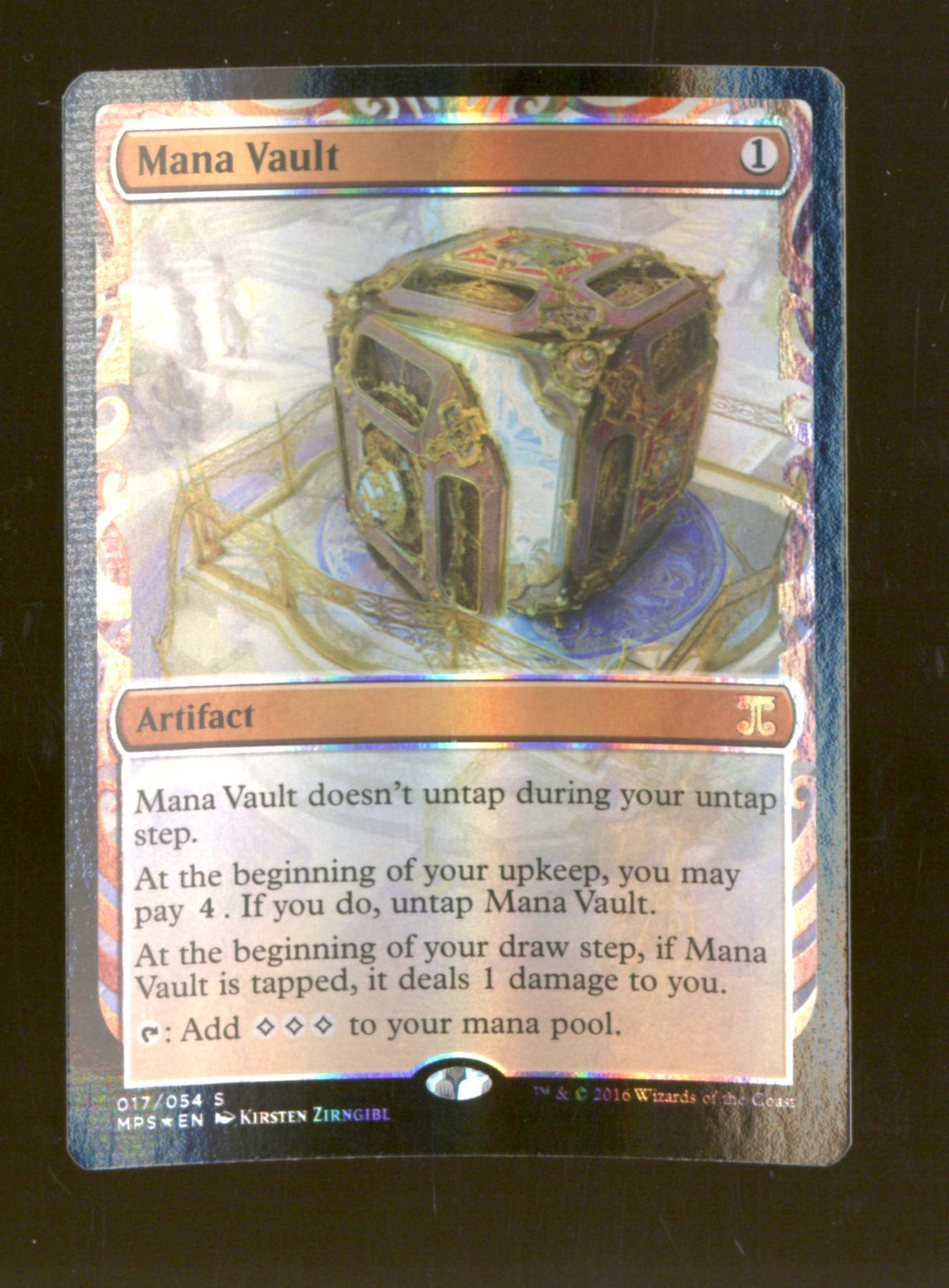 Magic the Gathering Kaladesh Inventions Mana Vault NEAR MINT NM *051