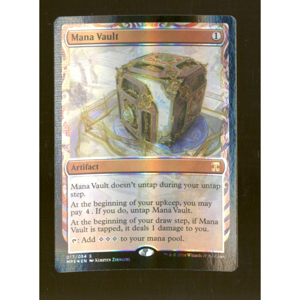 Magic the Gathering Kaladesh Inventions Mana Vault NEAR MINT NM *051