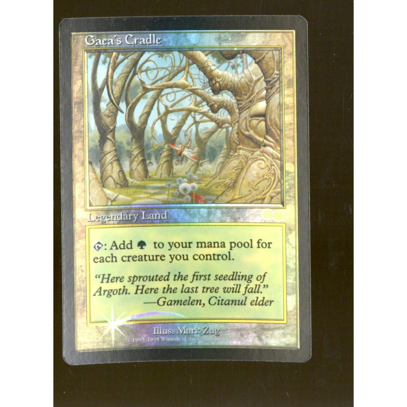 Magic the Gathering Judge Promo FOIL Gaea's Cradle NEAR MINT NM *053