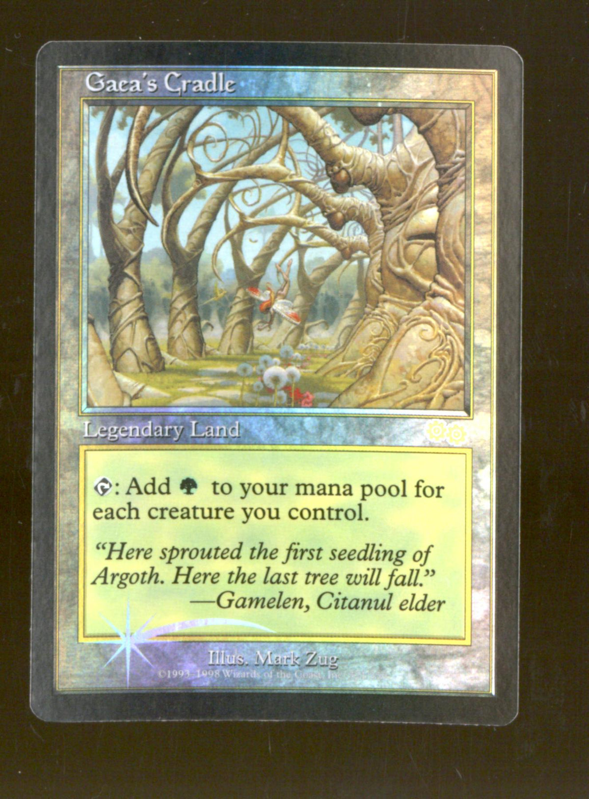 Magic the Gathering Judge Promo FOIL Gaea's Cradle NEAR MINT NM *088