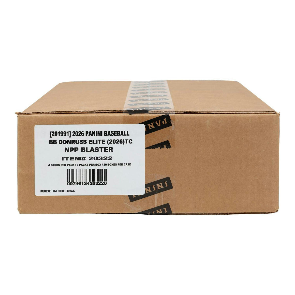 2026 Panini Donruss Elite Baseball Blaster 20-Box Case