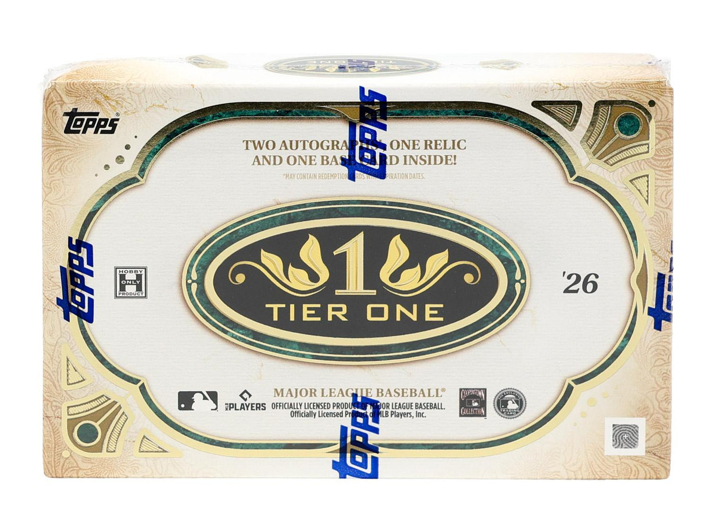 2026 Topps Tier One Baseball Hobby Box (Slightly Damaged)