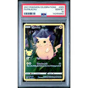 2021 Pokemon Celebrations Pikachu Full Art #005 PSA 10